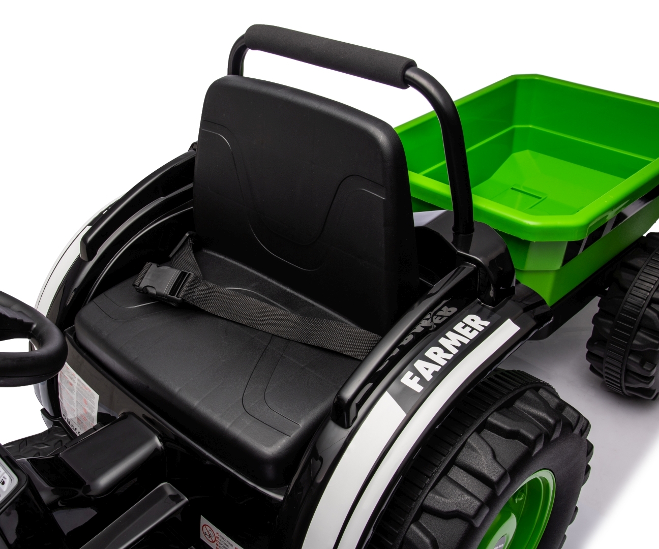 Milly Mally Pojazd na akumulator Traktor z przyczepą Farmer Green — zdjęcie 8