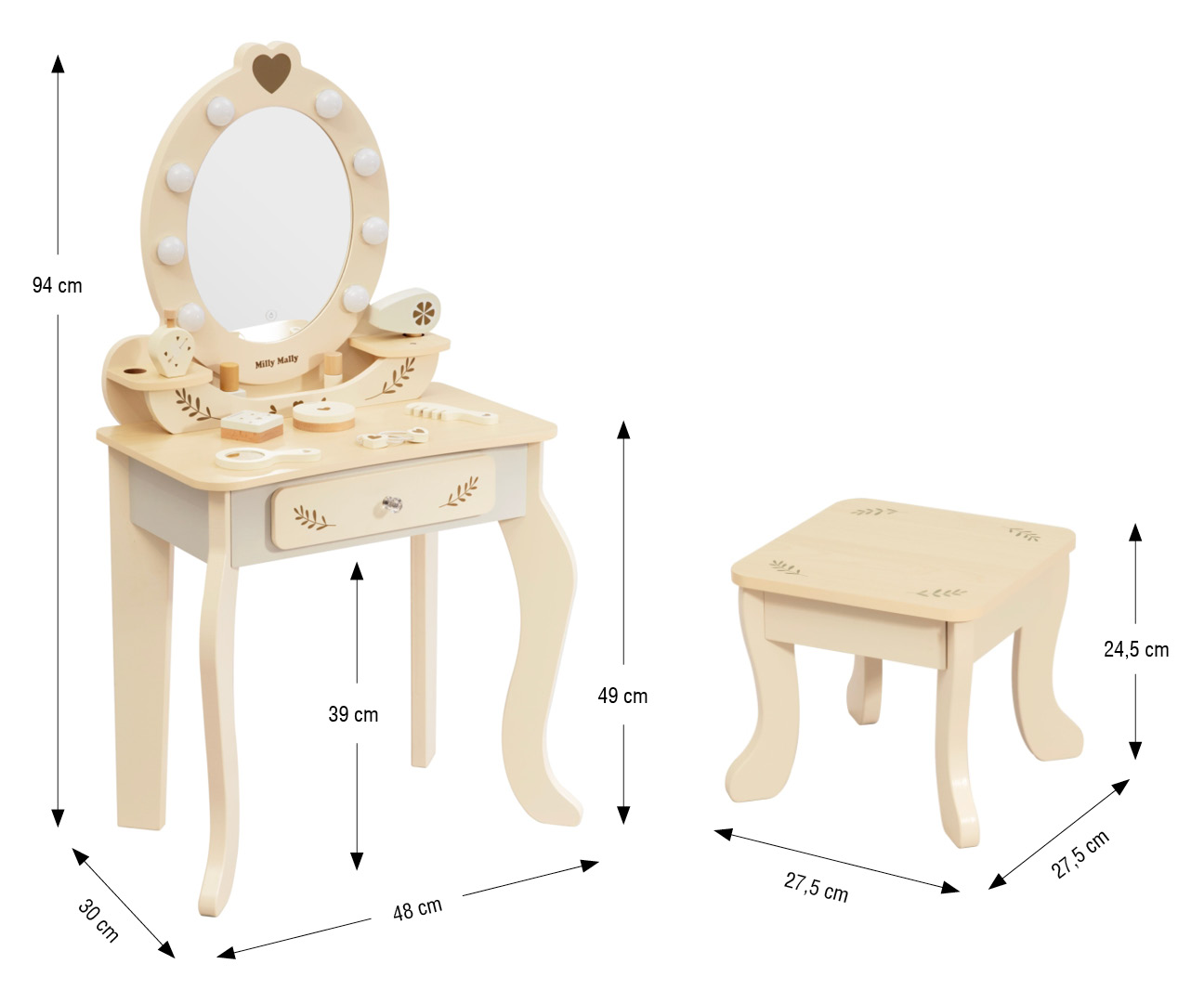 Milly MallyToaletka Elly Natural — zdjęcie 14