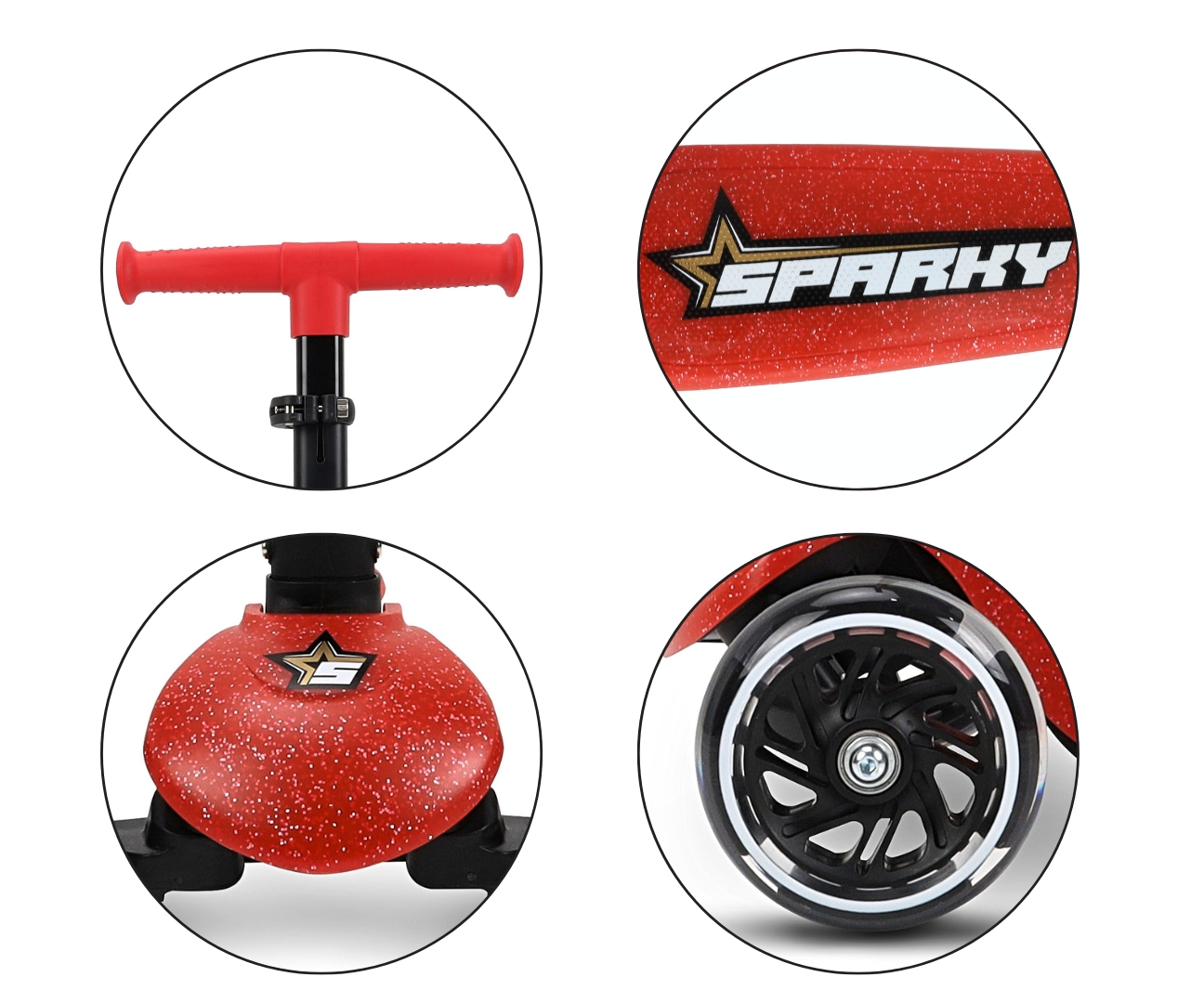 ND18_6252 Milly Mally Scooter Sparky Red