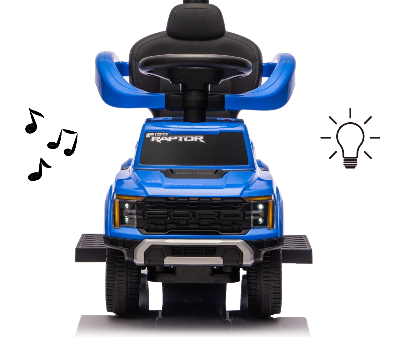 Milly Mally Pojazd z rączką Ford F-150 3w1 Blue — zdjęcie 14