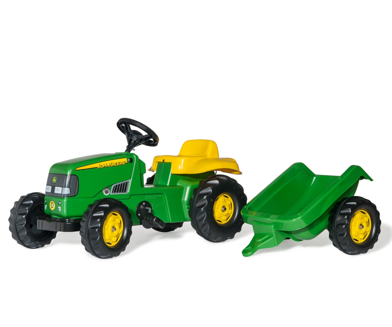 Rolly Toys 0 Rolly Kid John Deere traktor koos ha..