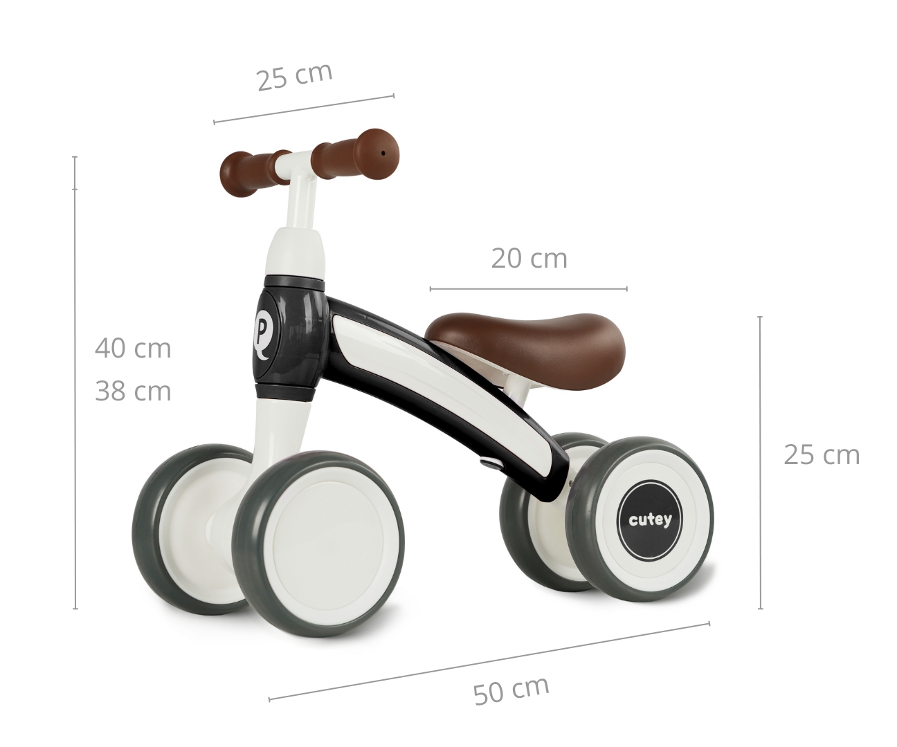 Qplay Pojazd Cutey Retro Black — zdjęcie 8