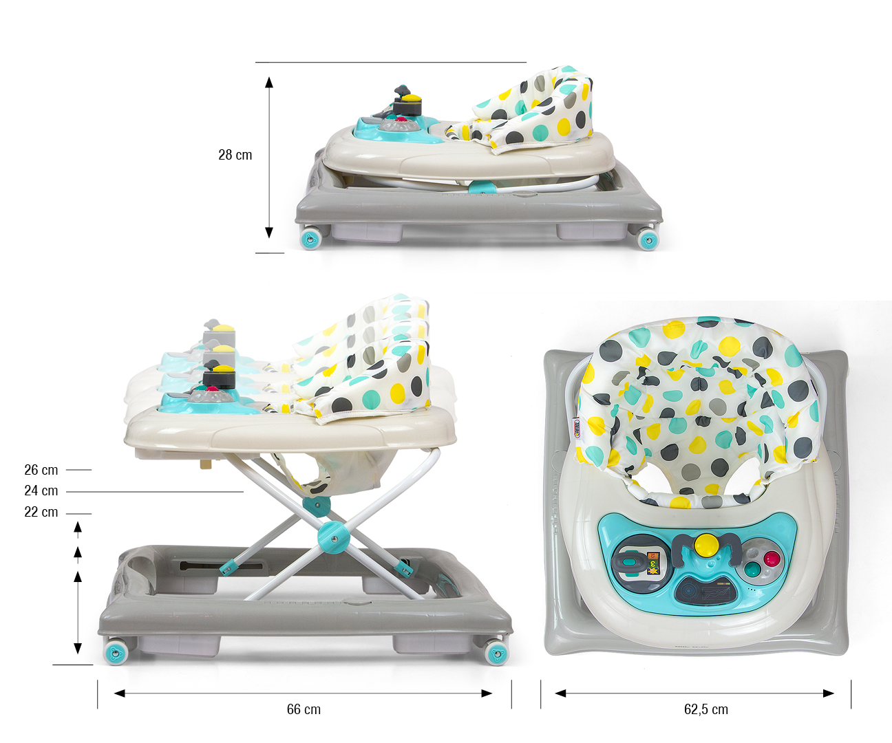 Milly Mally Chodzik dla Dziecka Patrol Dots — zdjęcie 5