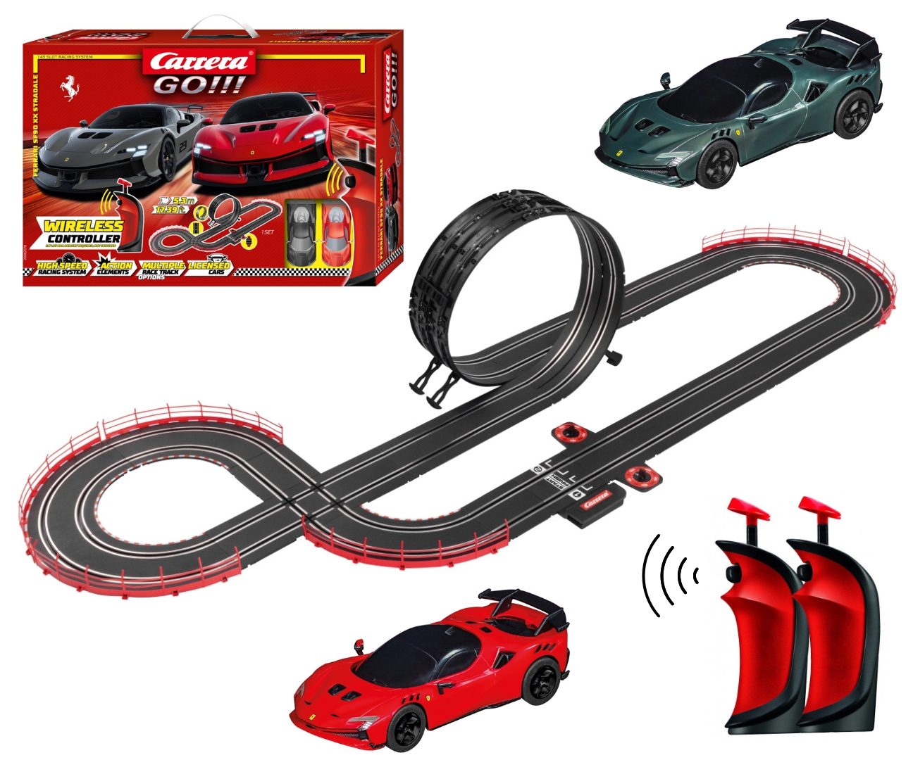 Carrera Go 200 Ferrari SF90 XX Stradale 5.3m