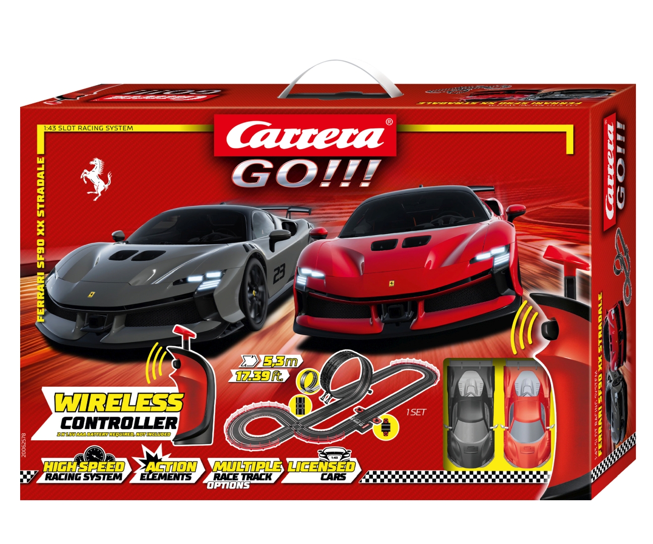 Carrera Go 20062578 Ferrari SF90 XX Stradale 5,3m — zdjęcie 10