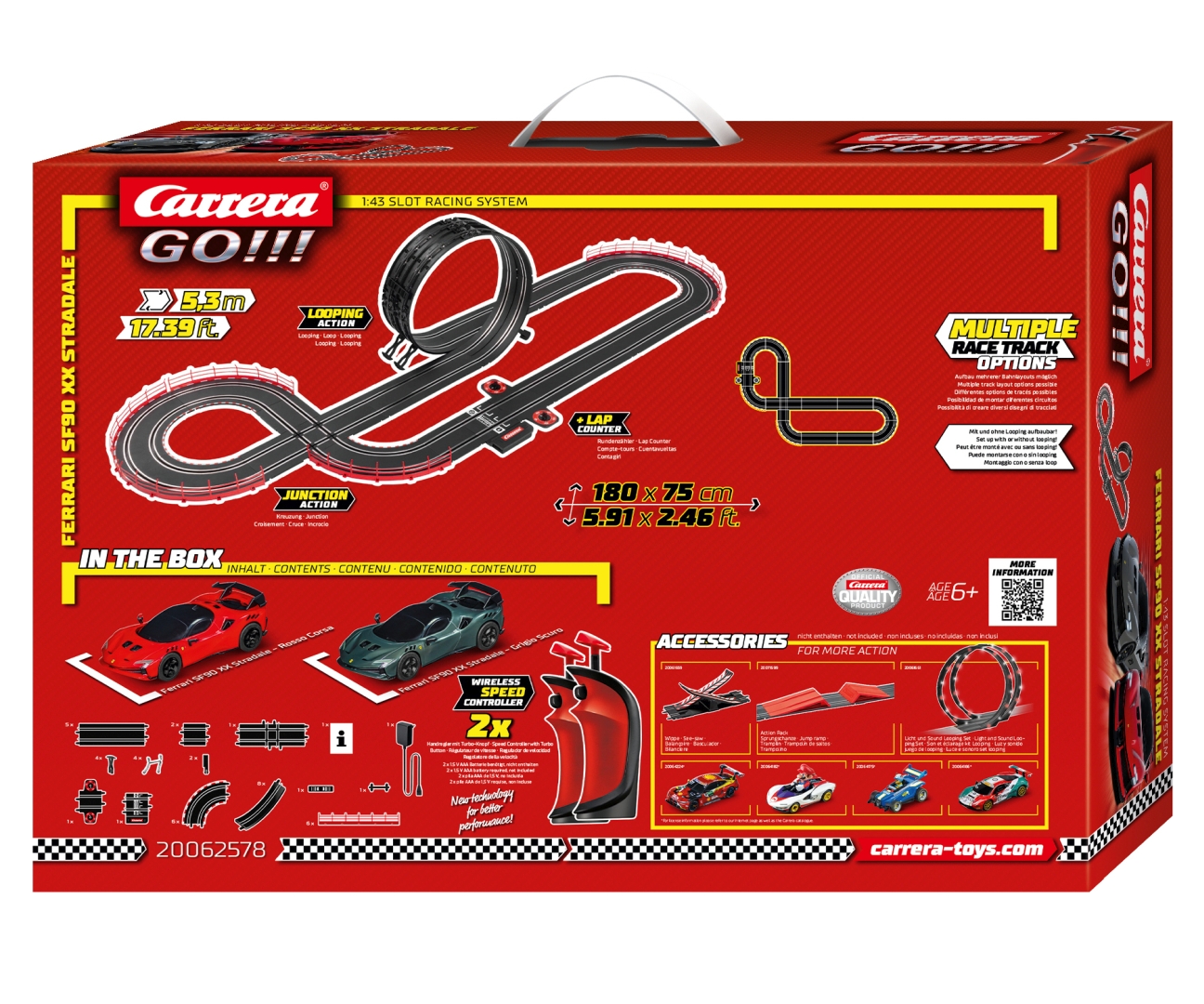 Carrera Go 20062578 Ferrari SF90 XX Stradale 5,3m — zdjęcie 11