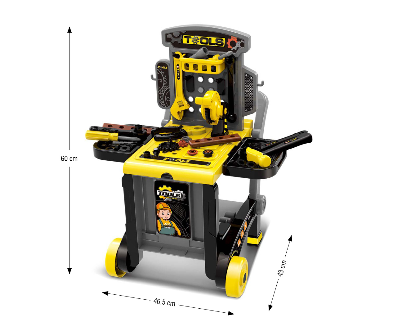 TinyMini 70800 Warsztat stolarski 3w1 — zdjęcie 9