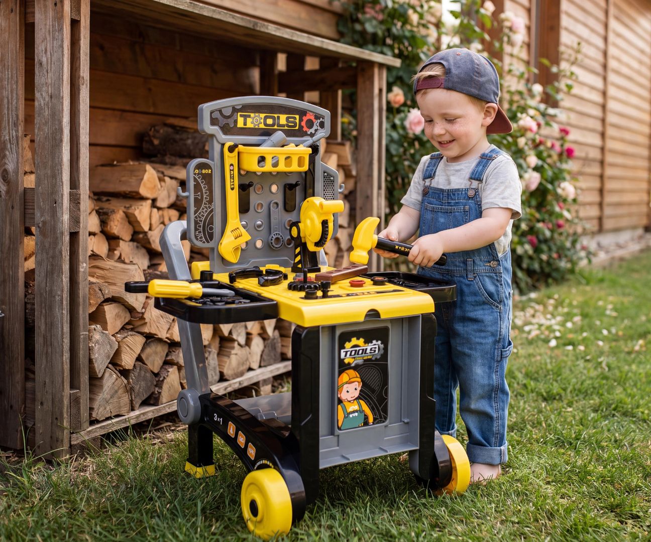 TinyMini 70800 Warsztat stolarski 3w1 — zdjęcie 12