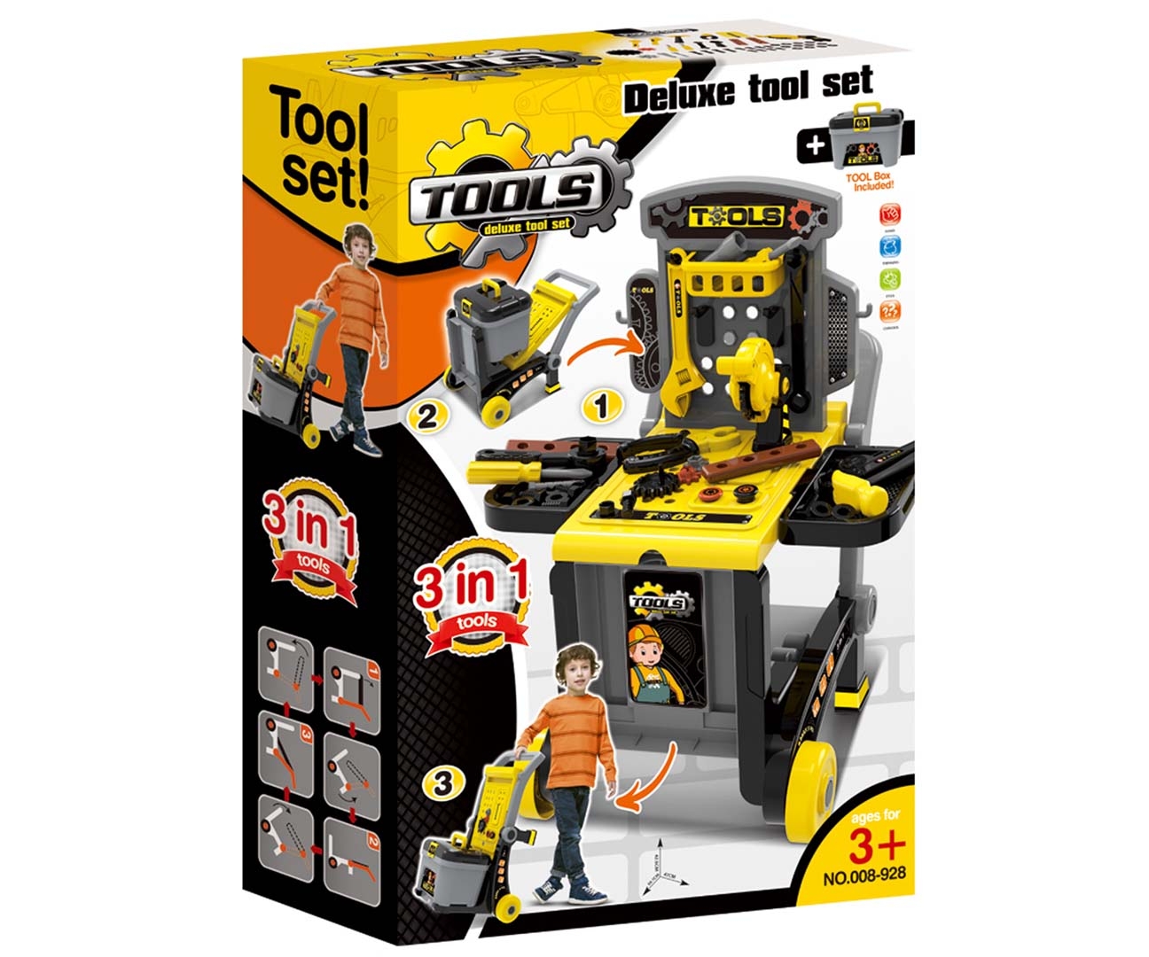 TinyMini 70800 Warsztat stolarski 3w1 — zdjęcie 14