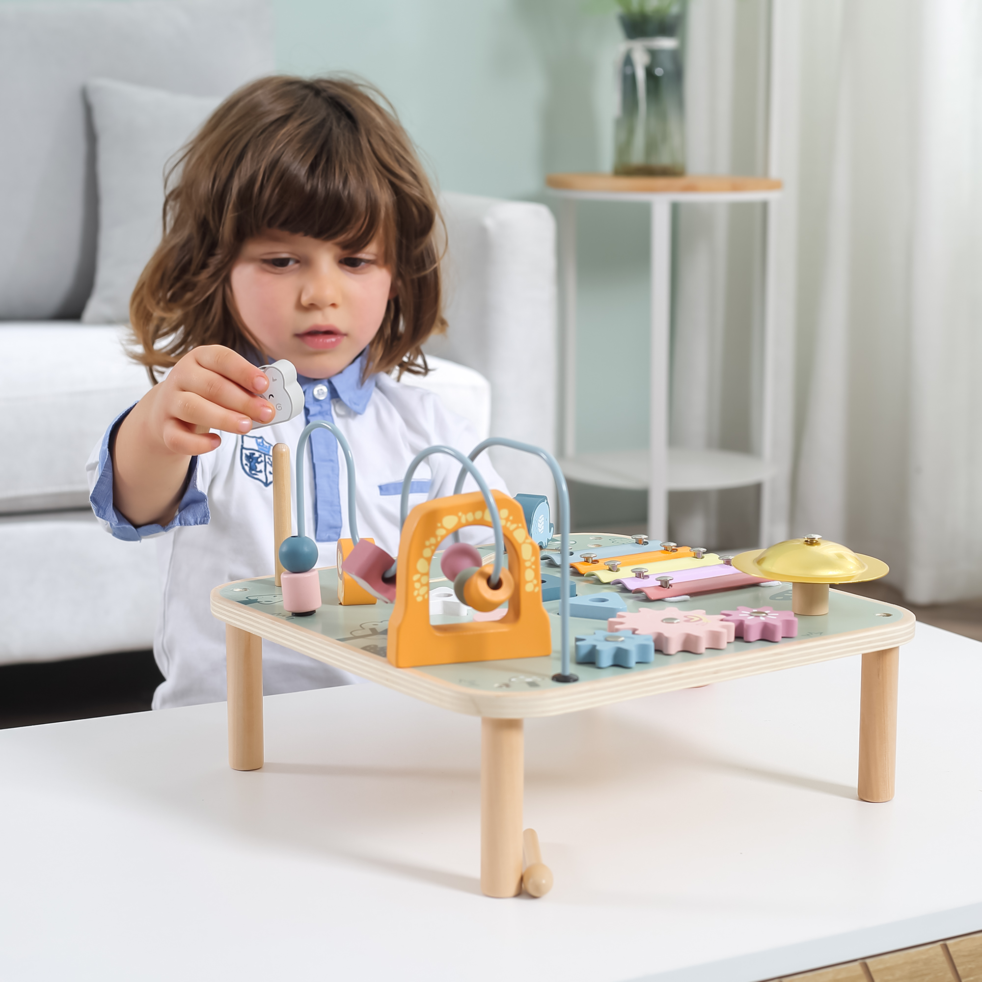 Viga 44083 PolarB Muzyczny stolik edukacyjny — zdjęcie 5