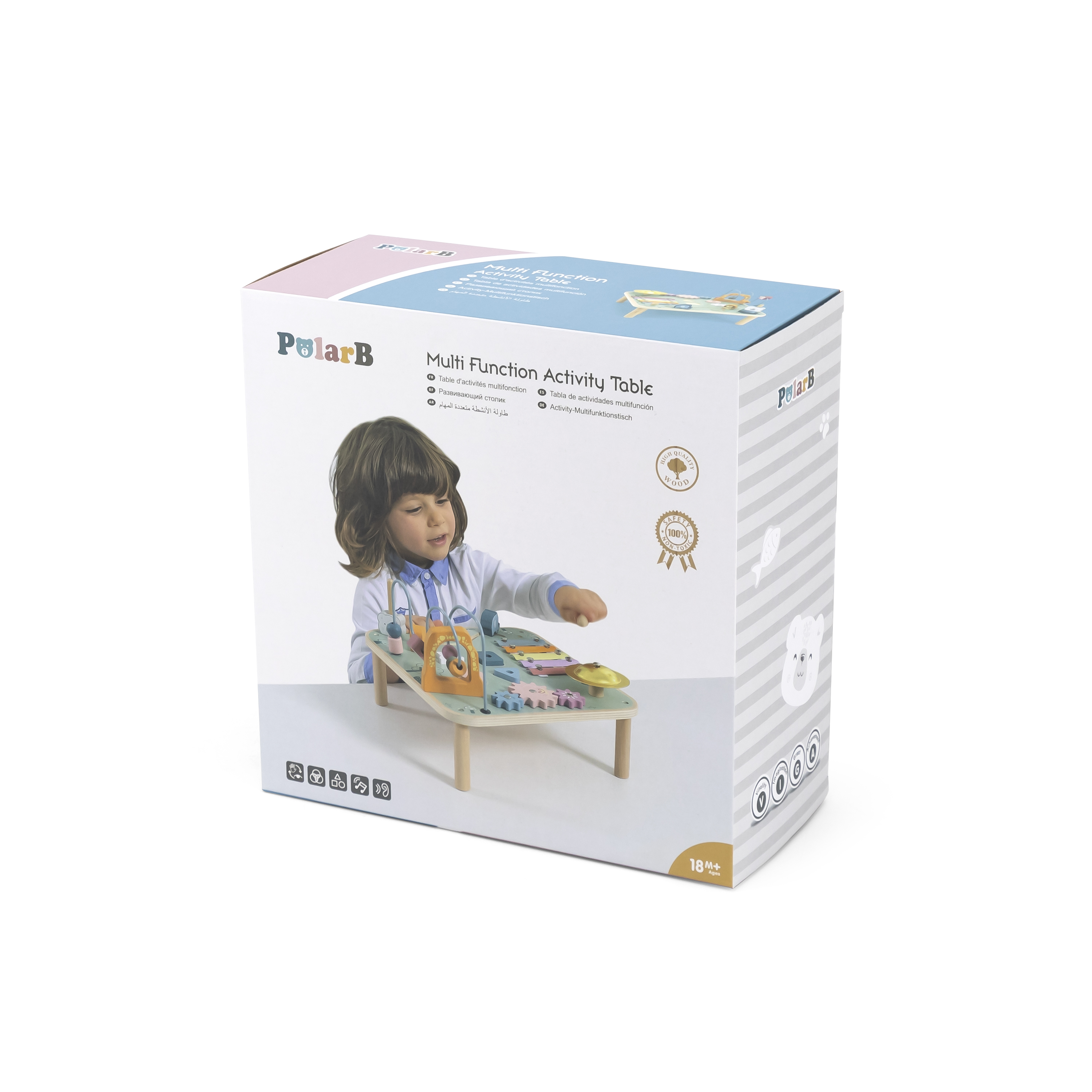 Viga 44083 PolarB Muzyczny stolik edukacyjny — zdjęcie 10