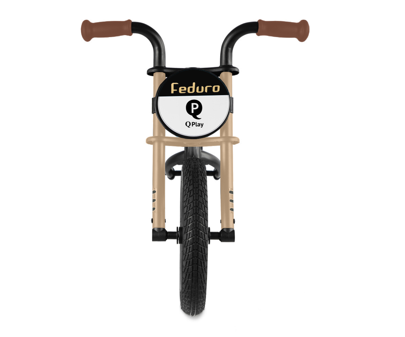 Qplay Rowerek Biegowy Feduro Black-Golden — zdjęcie 4