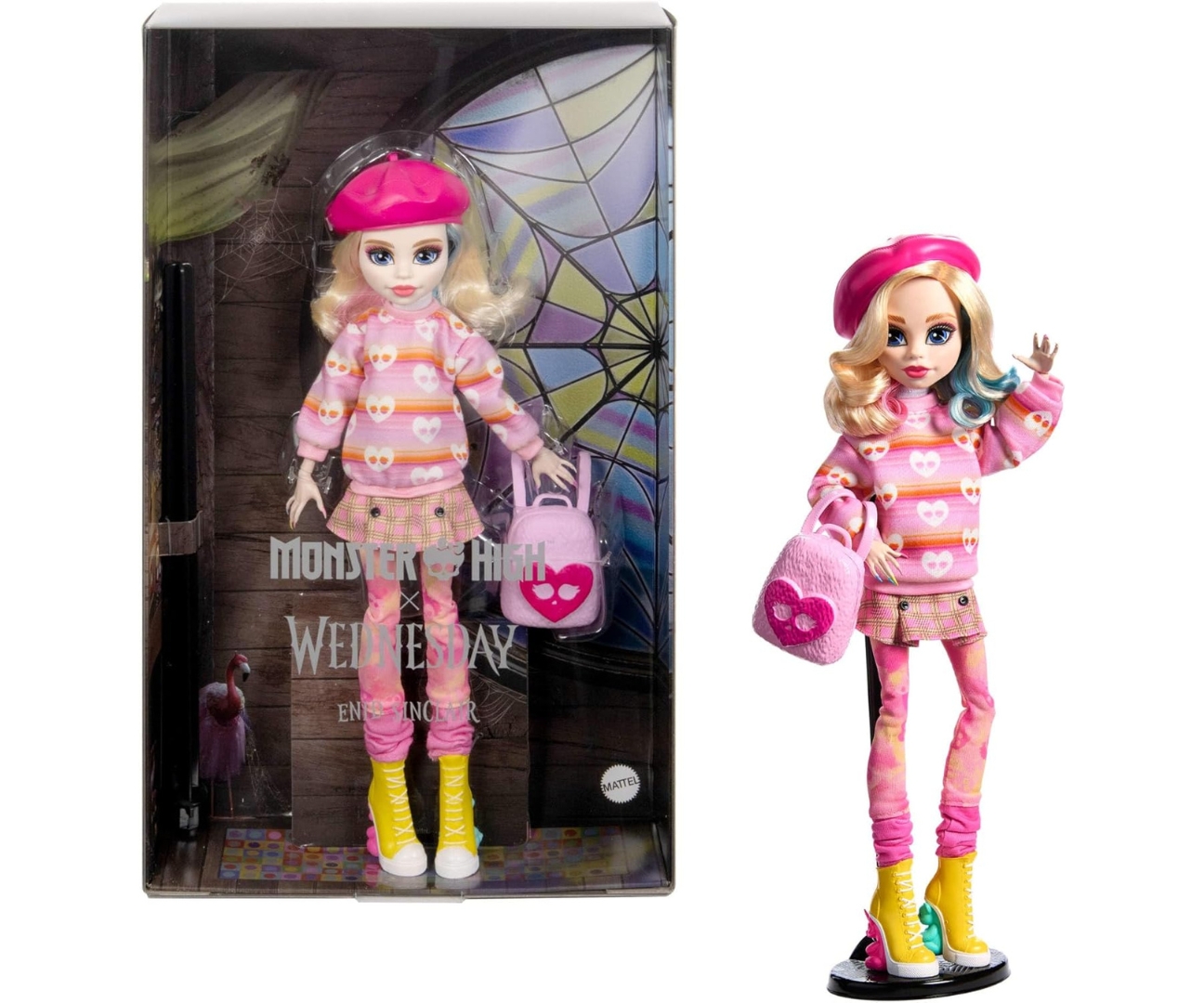 Mattel HXJ05 Monster High X kolmapaev Enid Sinclai..