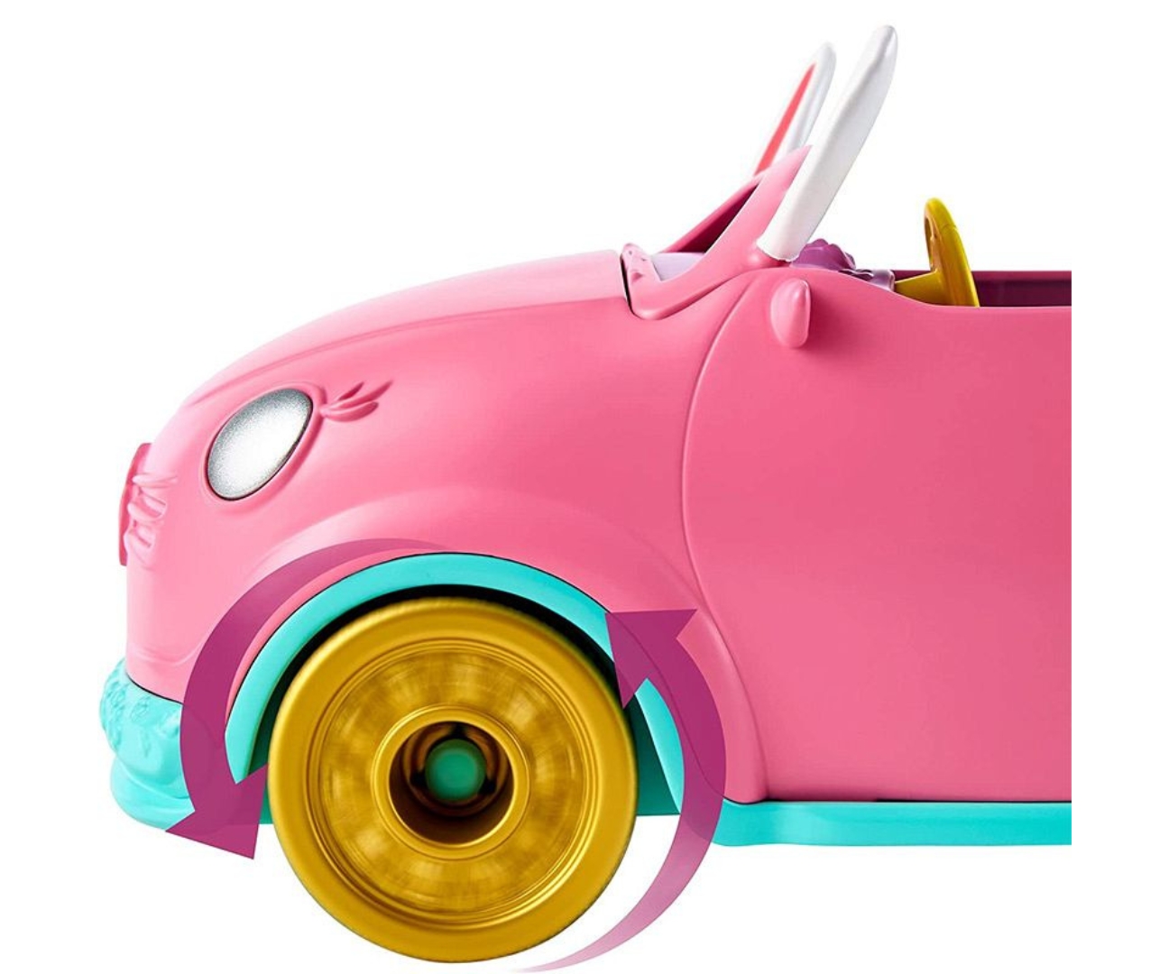 Mattel Enchantimals HFC85 Zestaw Króliczkowóz z Lalką Bree Bunny — zdjęcie 3