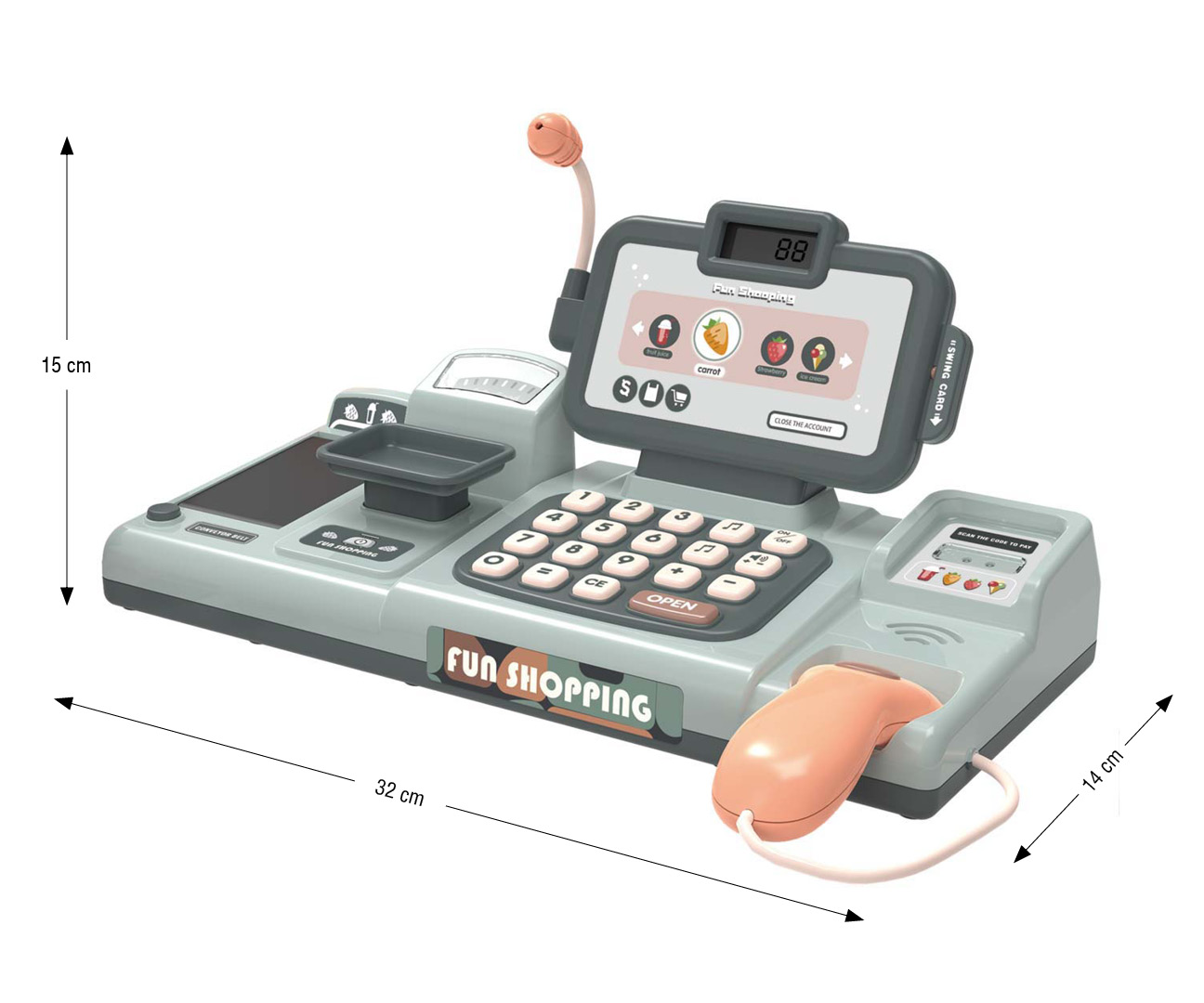 TinyMini 70820 Interaktywna kasa fiskalna — zdjęcie 11