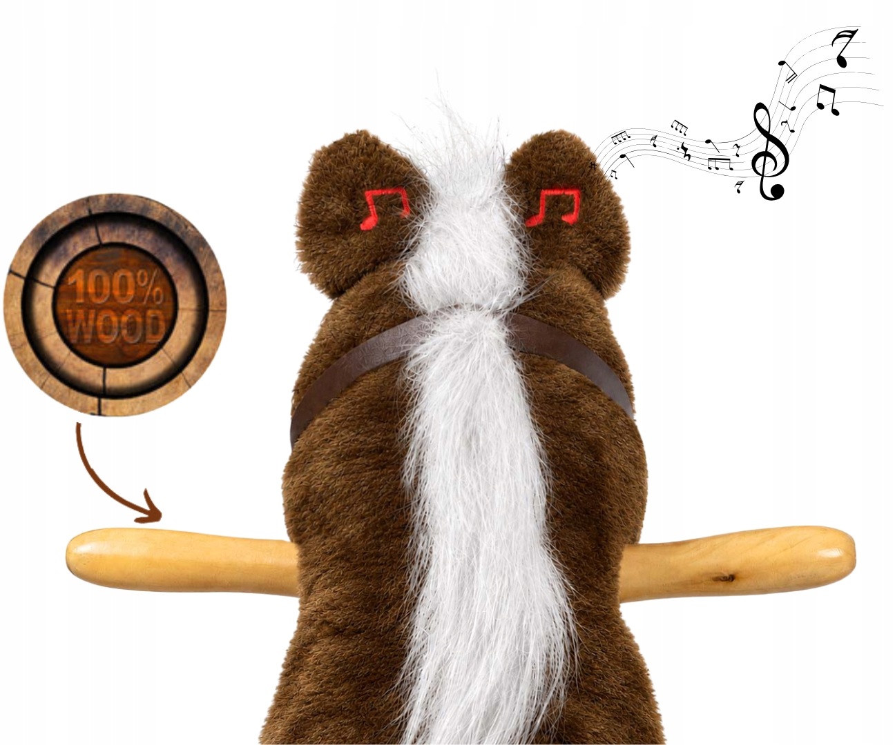 Milly Mally Koń Teddy Dark Brown — zdjęcie 4