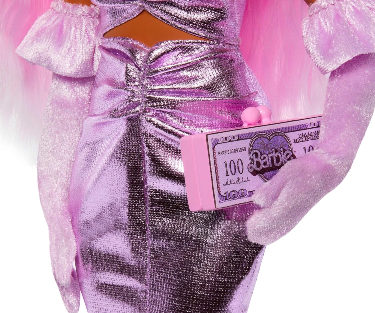 Mattel HYV25 Barbie Lalka Deluxe Style z Różowymi włosami — zdjęcie 2