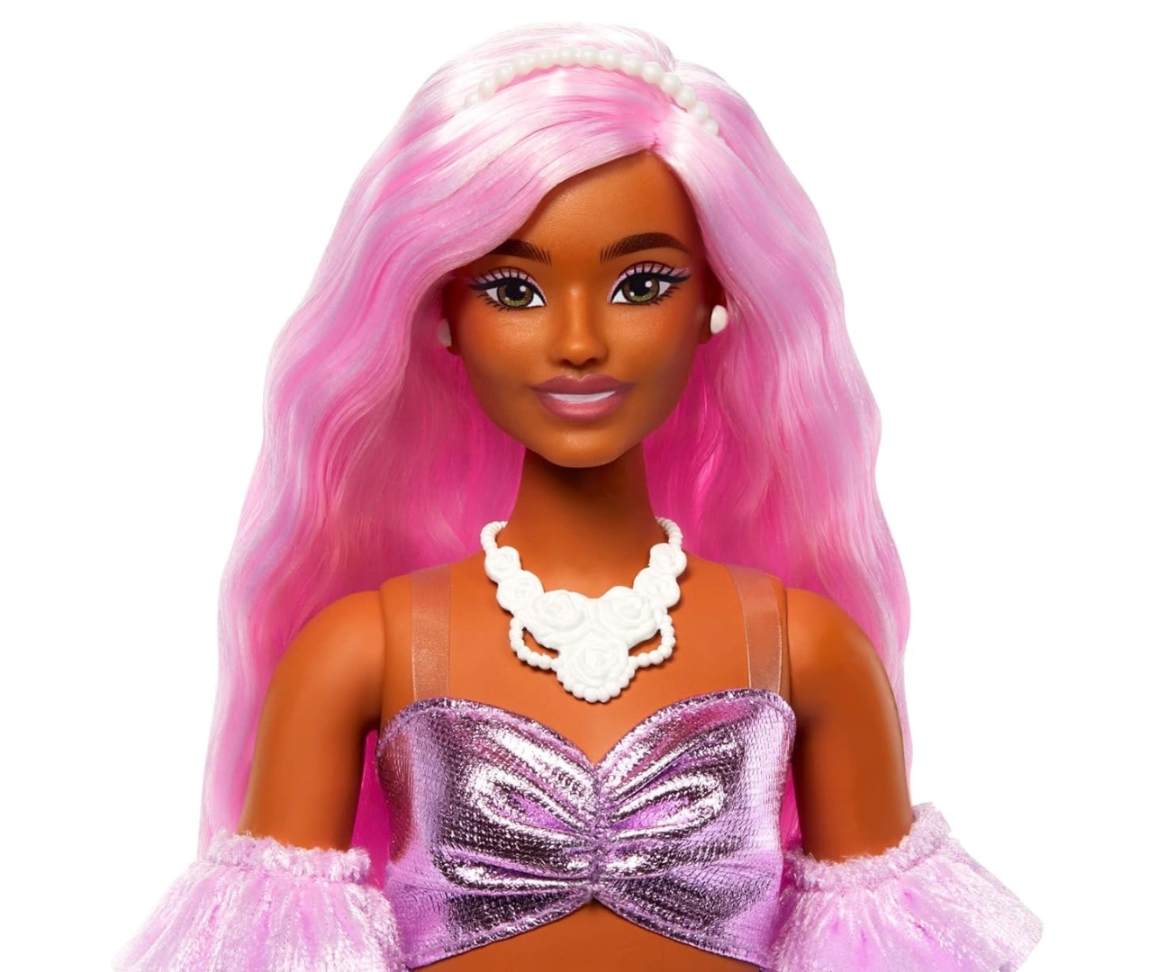 Mattel HYV25 Barbie Lalka Deluxe Style z Różowymi włosami — zdjęcie 3