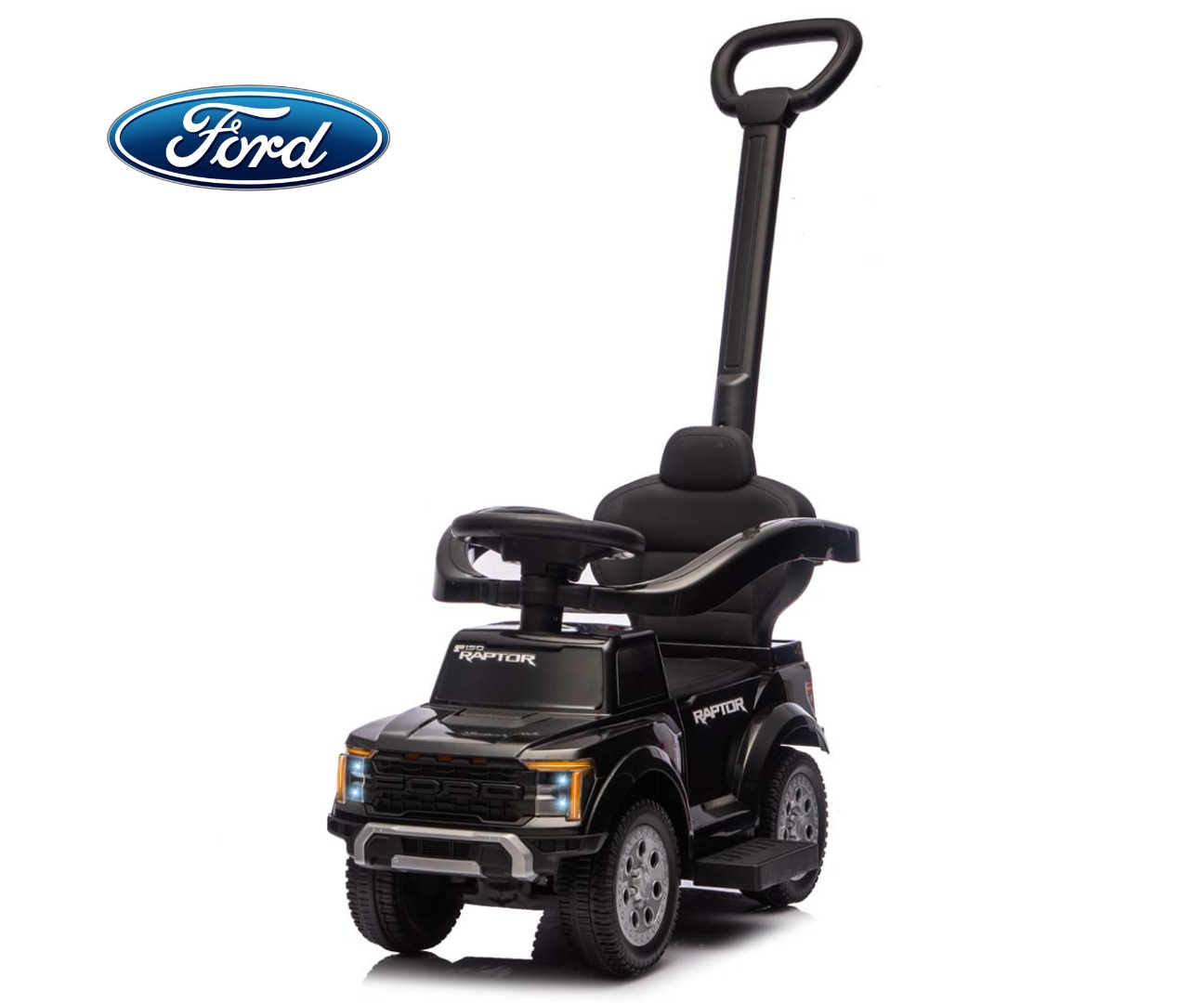 Milly Mally Pojazd z rączką Ford F-150 3w1 Black — zdjęcie 2