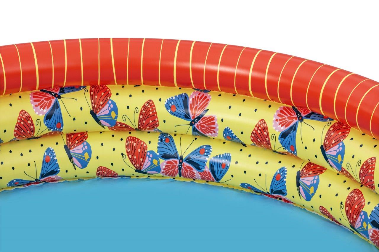 Bestway 51202 Basenik dmuchany Motylki 1.68m x 38cm — zdjęcie 2