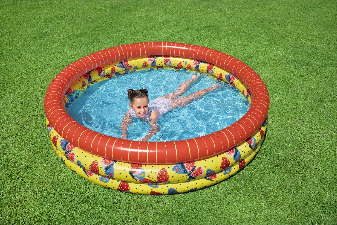 Bestway 51202 Basenik dmuchany Motylki 1.68m x 38cm — zdjęcie 3