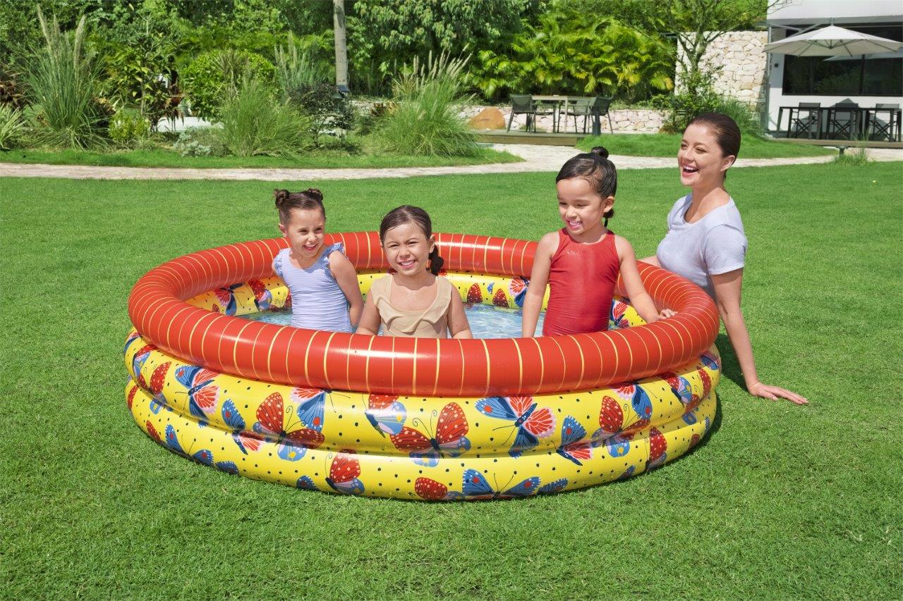 Bestway 51202 Basenik dmuchany Motylki 1.68m x 38cm — zdjęcie 4
