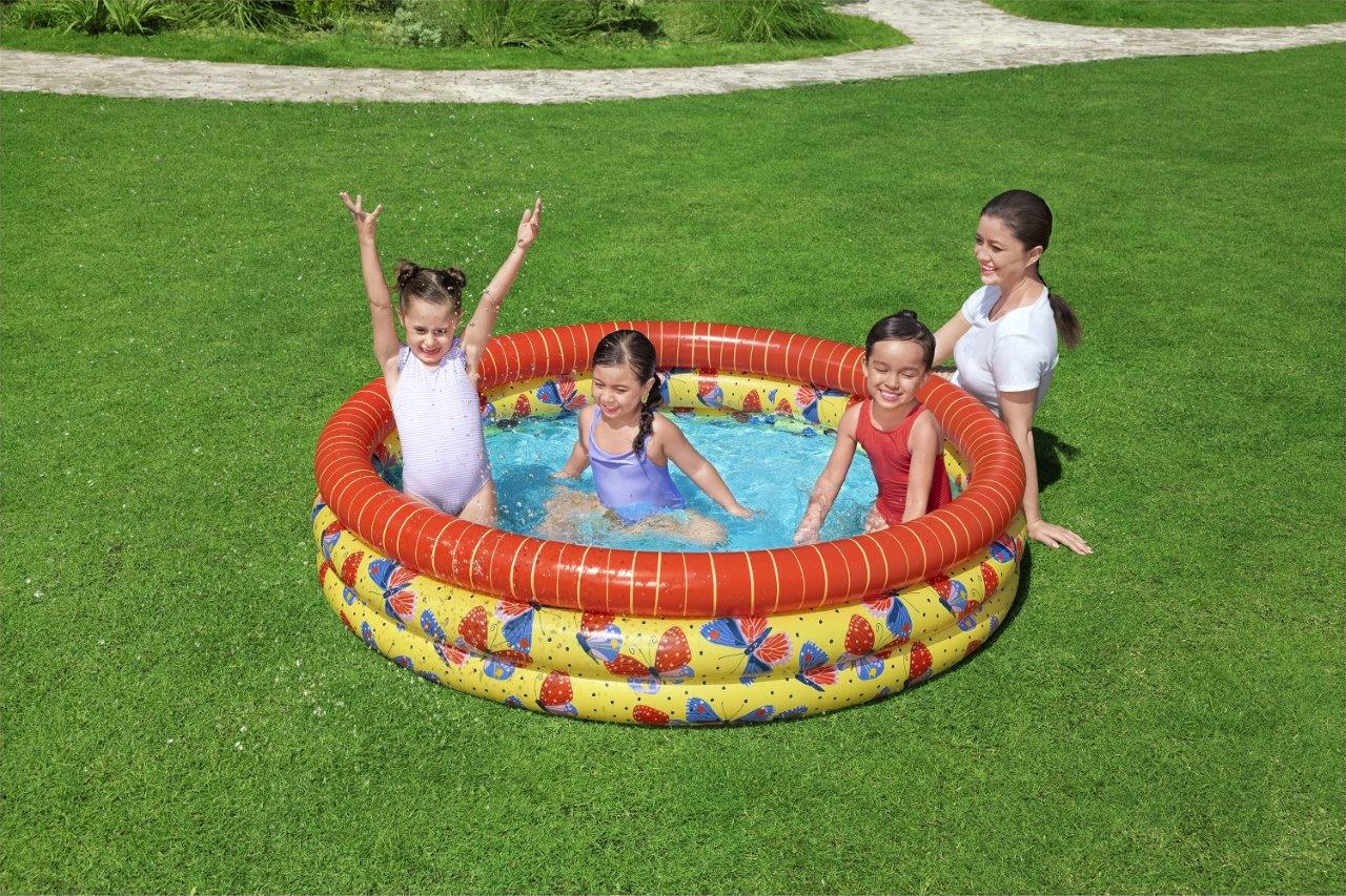 Bestway 51202 Basenik dmuchany Motylki 1.68m x 38cm — zdjęcie 5