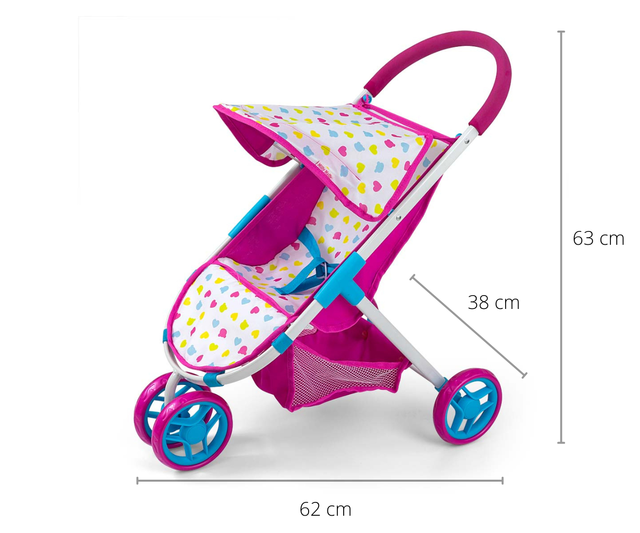 Milly Mally Wózek dla lalek Susie Candy — zdjęcie 5