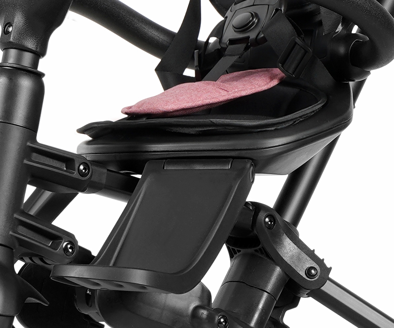 Qplay Rowerek Trójkołowy Nova Niello Pink — zdjęcie 7