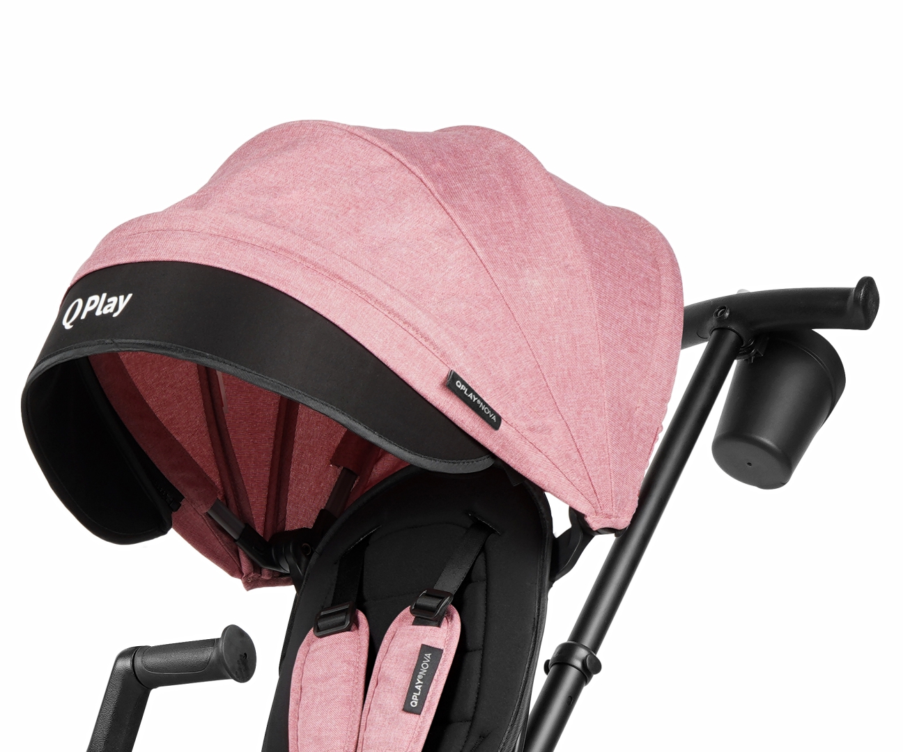 Qplay Rowerek Trójkołowy Nova Niello Pink — zdjęcie 8