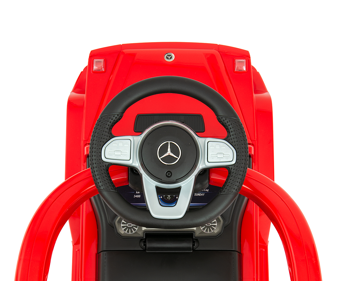 Milly Mally Pojazd z rączką MERCEDES G350d Red — zdjęcie 7