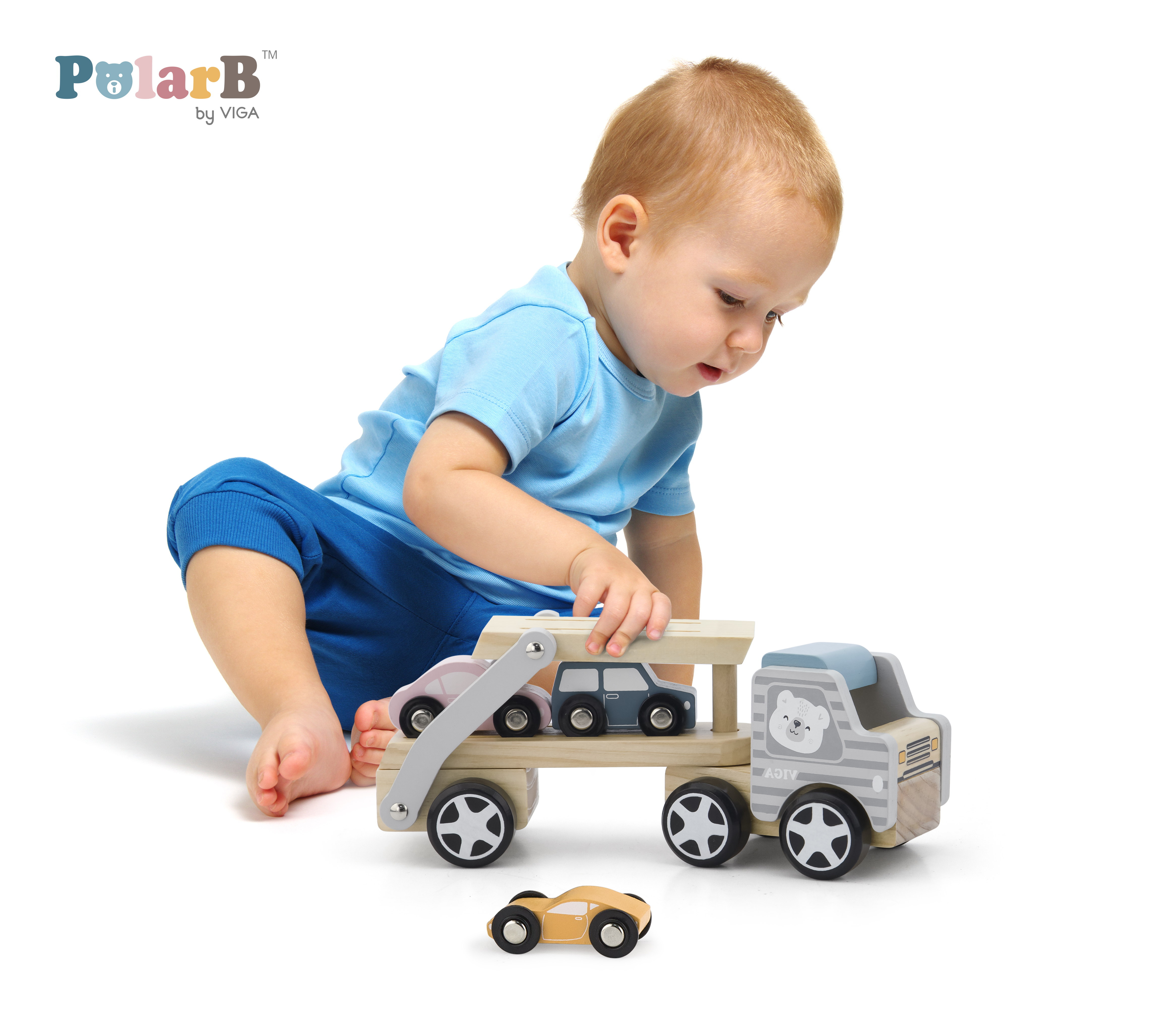 Viga 44014 PolarB Autolaweta z samochodzikami — zdjęcie 2