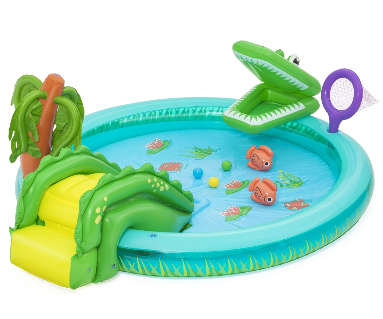 Bestway 53166 Crocodile Bay veemanguvaljak 2.24m x 1.81m x 72cm