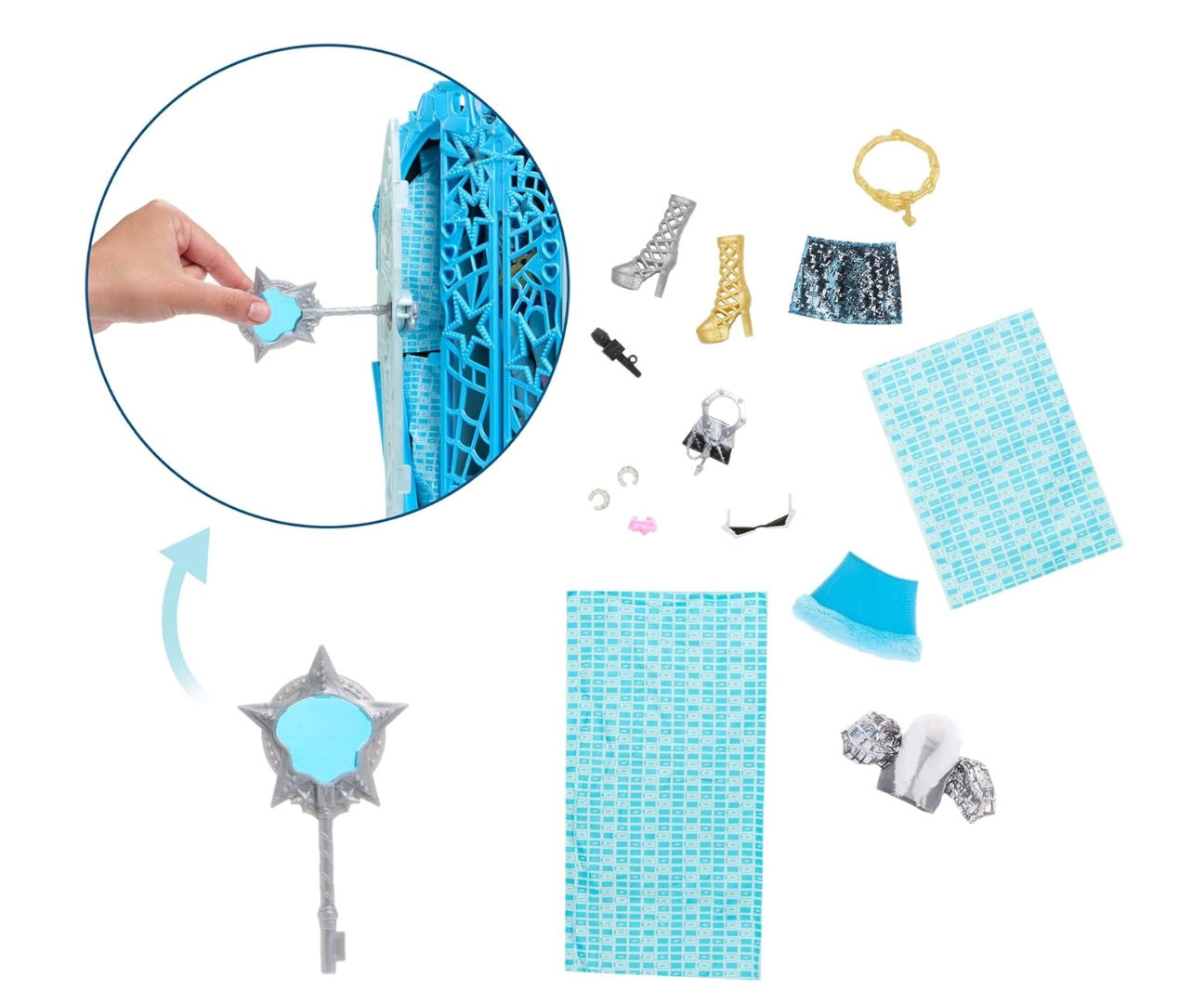 Mattel JBG81 Lalka Monster High Straszysekrety - Frankie Stein — zdjęcie 3