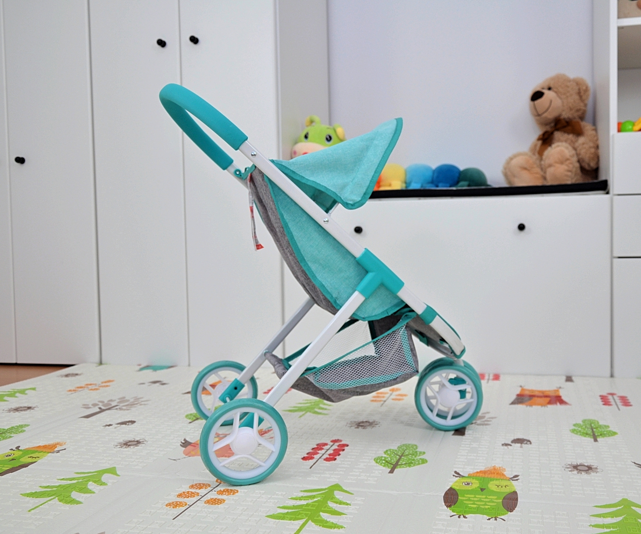 Milly Mally Wózek dla lalek Susie Prestige Mint — zdjęcie 9