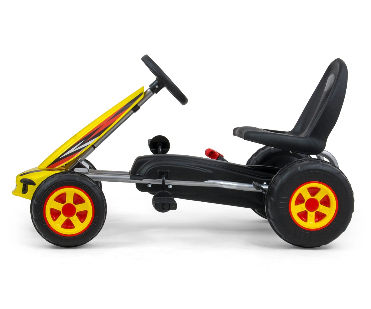 Milly Mally Gokart na pedały Viper White — zdjęcie 2