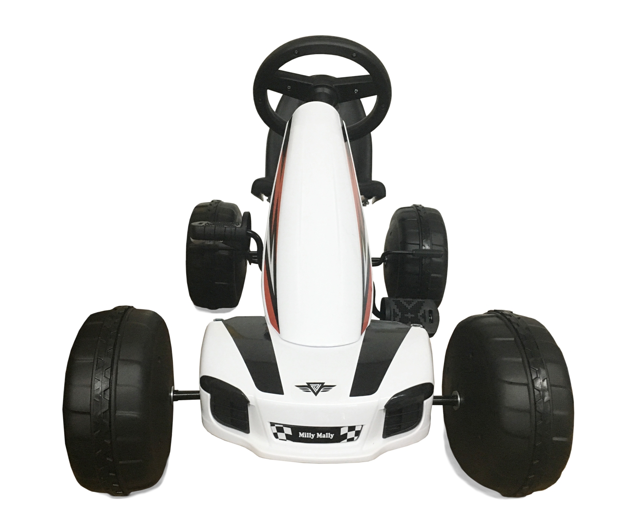Milly Mally Gokart na pedały Viper White — zdjęcie 4