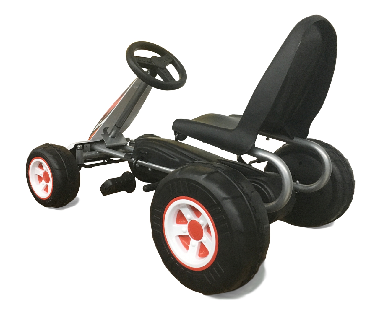 Milly Mally Gokart na pedały Viper White — zdjęcie 5