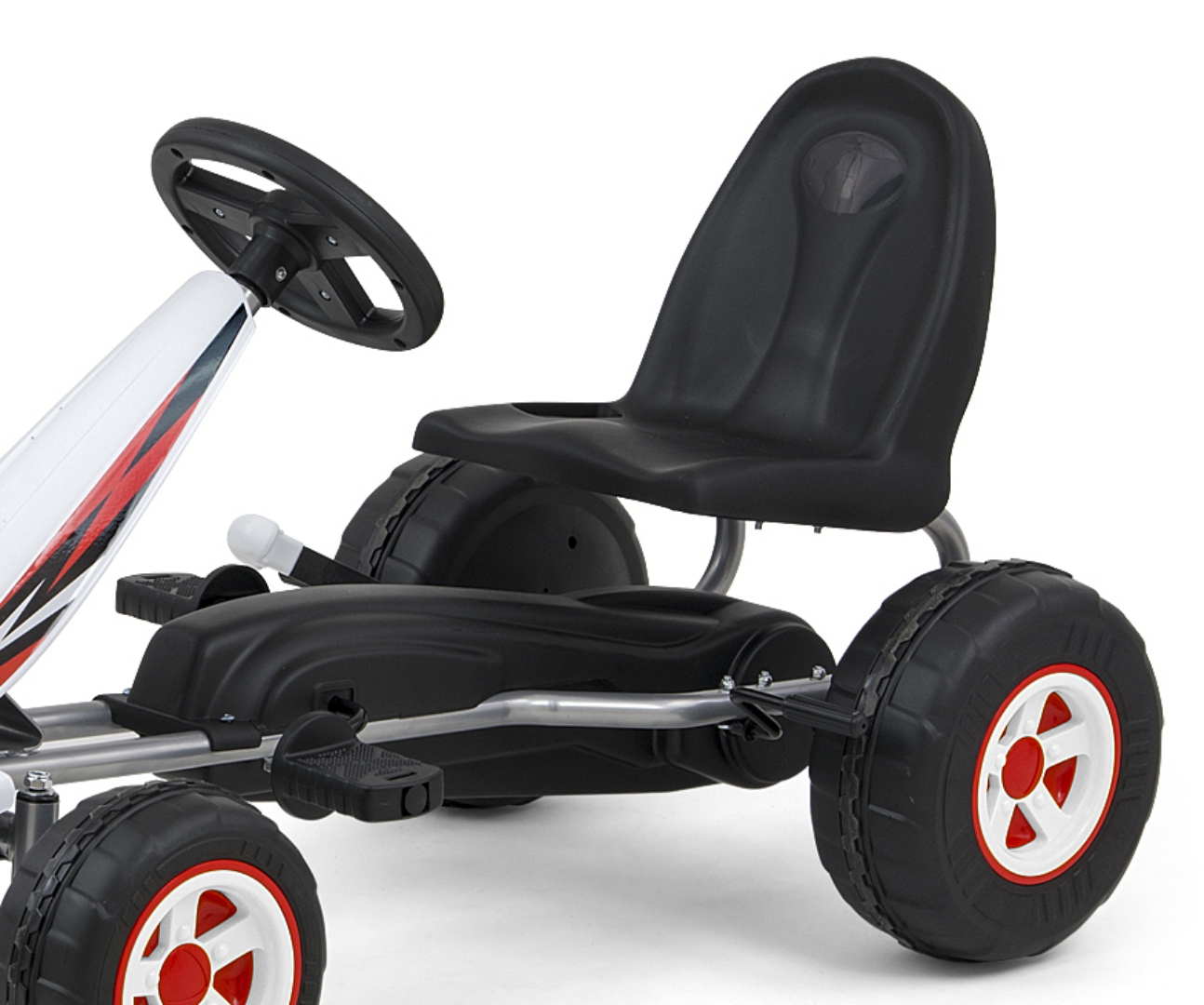 Milly Mally Gokart na pedały Viper White — zdjęcie 8