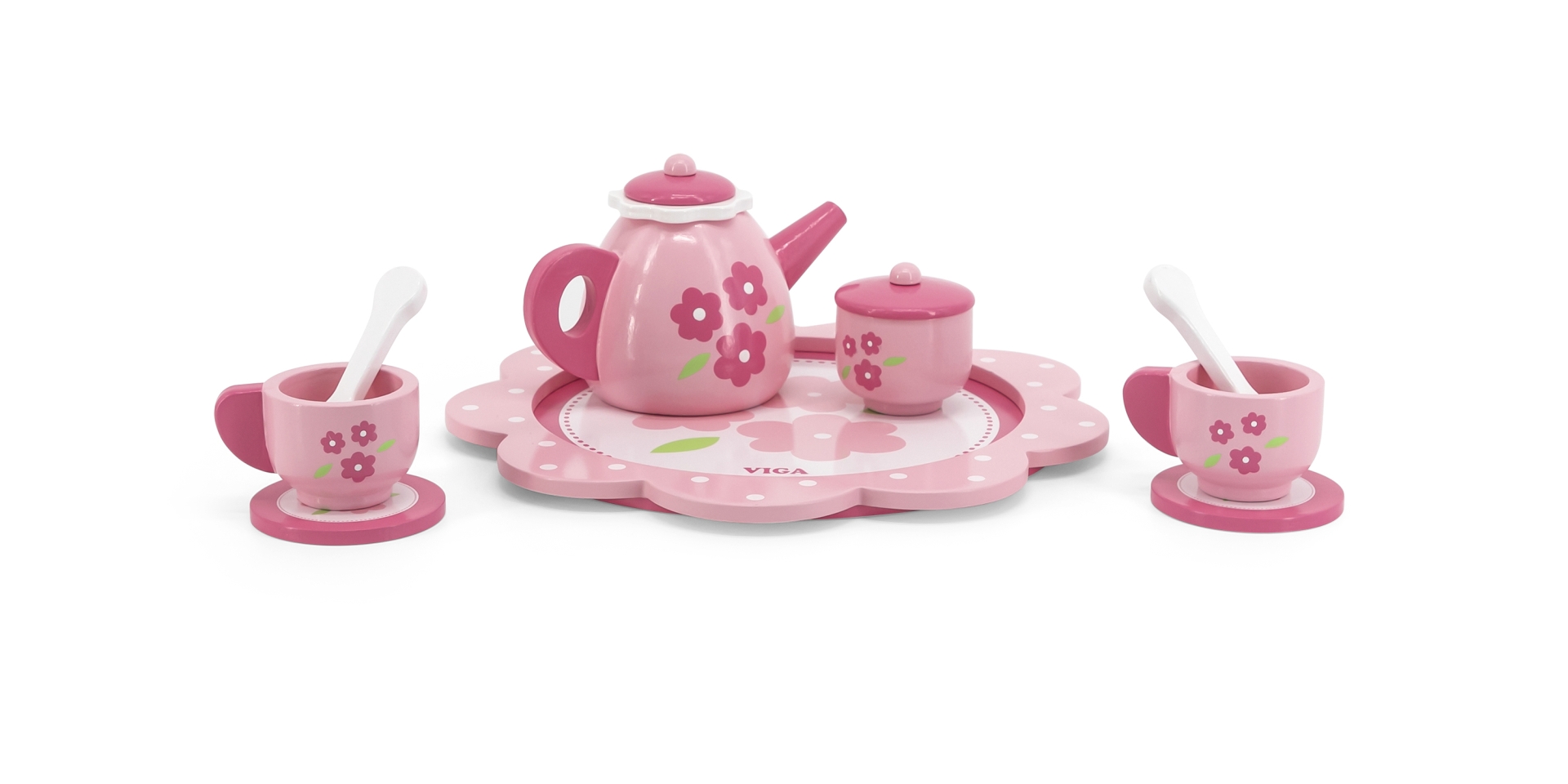 Viga 44543 Serwis do herbaty i kawy pink flower — zdjęcie 2
