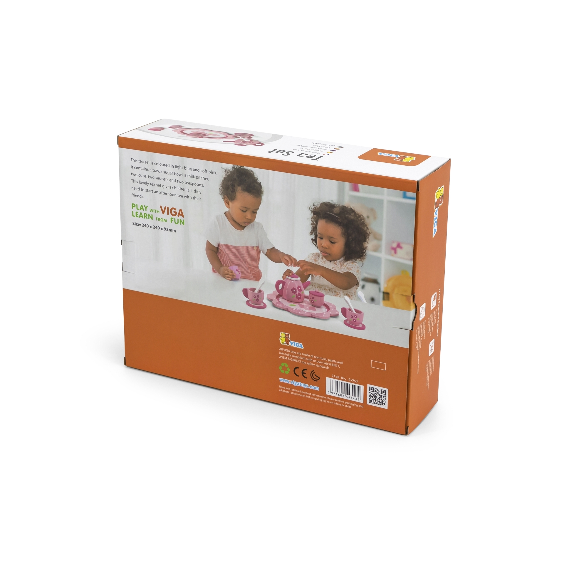 Viga 44543 Serwis do herbaty i kawy pink flower — zdjęcie 8