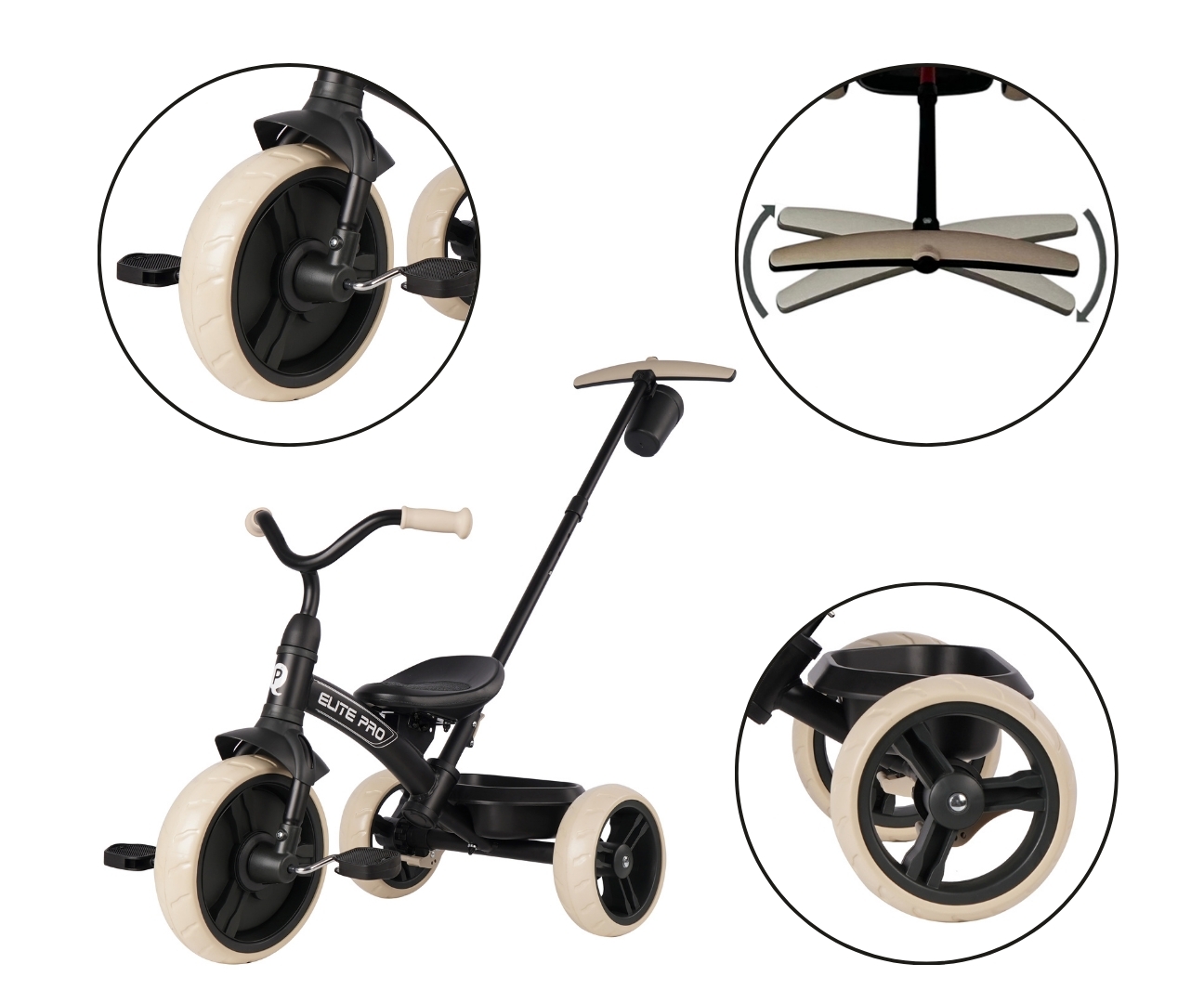 ND18_5902 Qplay Rowerek Trojkolowy Elite Pro Blac