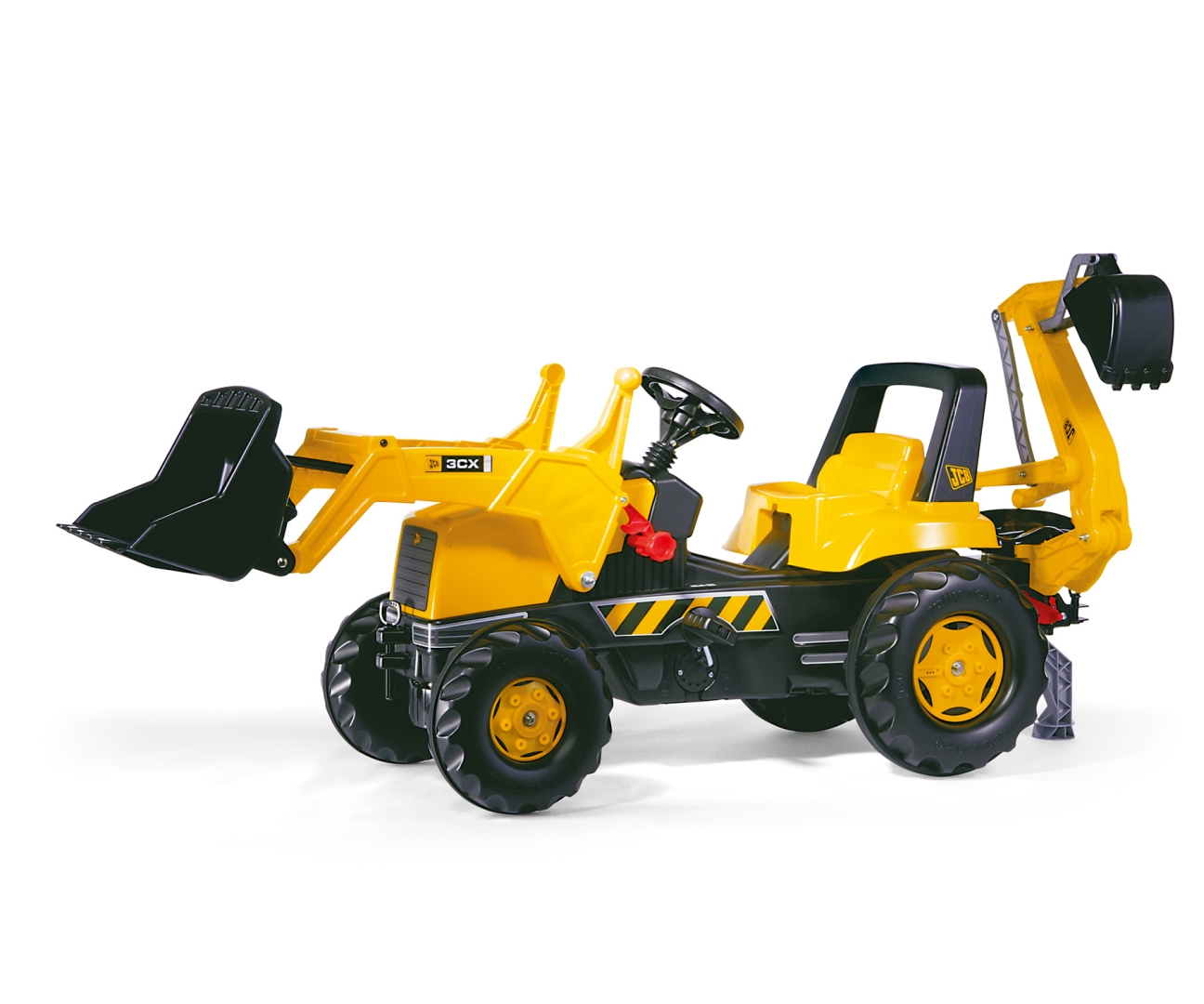 Rolly Toys 812004 Traktor Rolly Junior JCB z łyżką i koparką