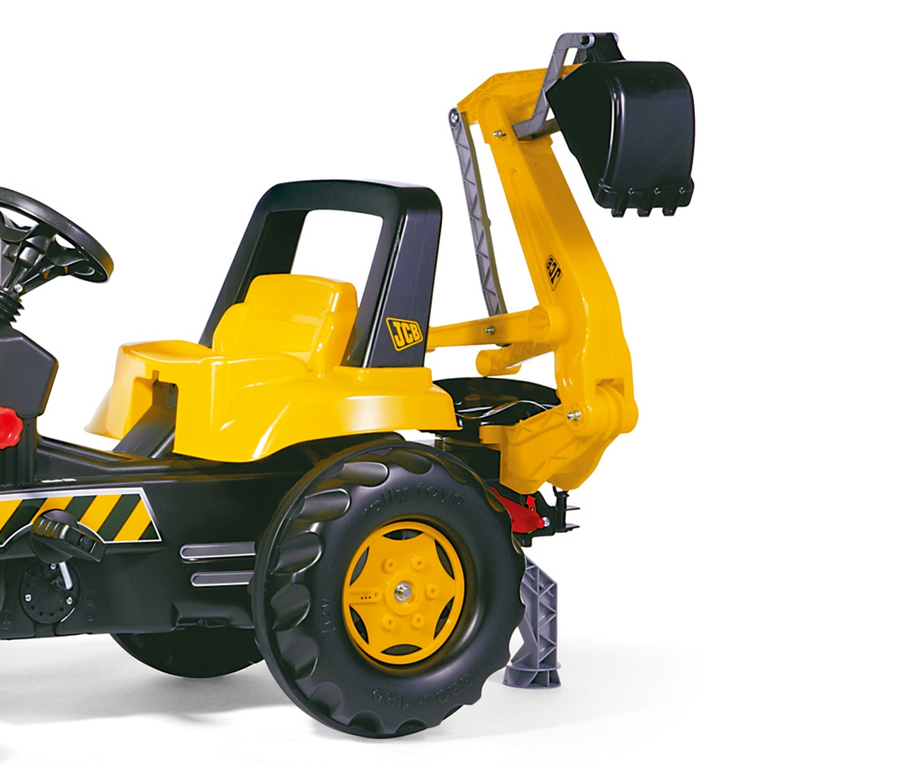Rolly Toys 812004 Traktor Rolly Junior JCB z łyżką i koparką — zdjęcie 5
