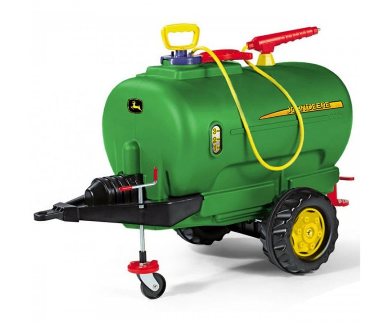 Rolly Toys 5 John Deer paakauto haagis koos prits..