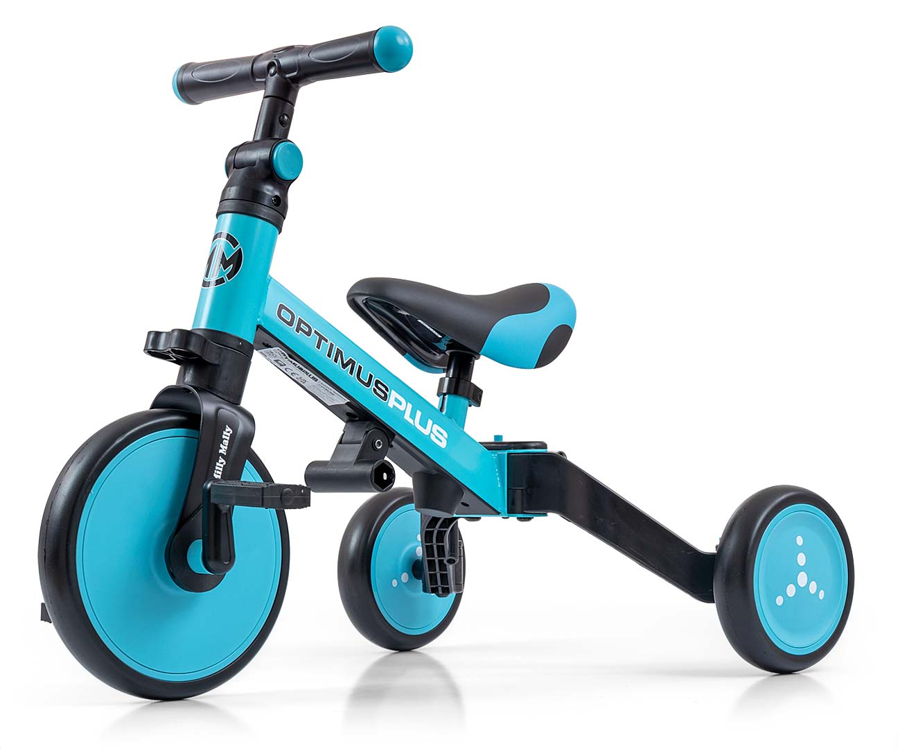Milly Mally Rowerek 4w1 Optimus Plus Blue — zdjęcie 5