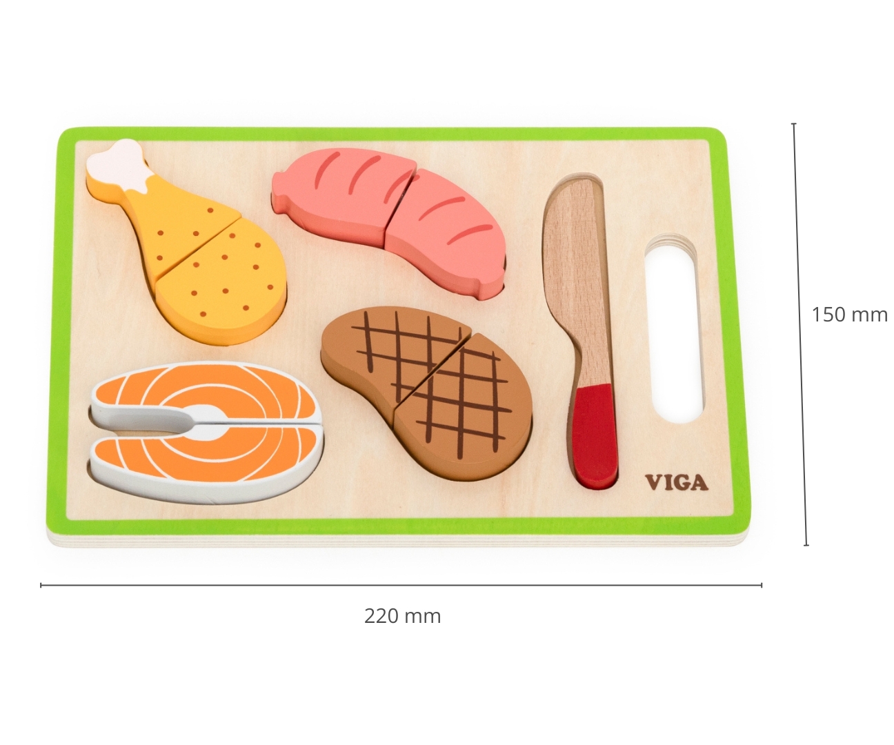 Viga 44791 Zabawa w krojenie – mięso — zdjęcie 12