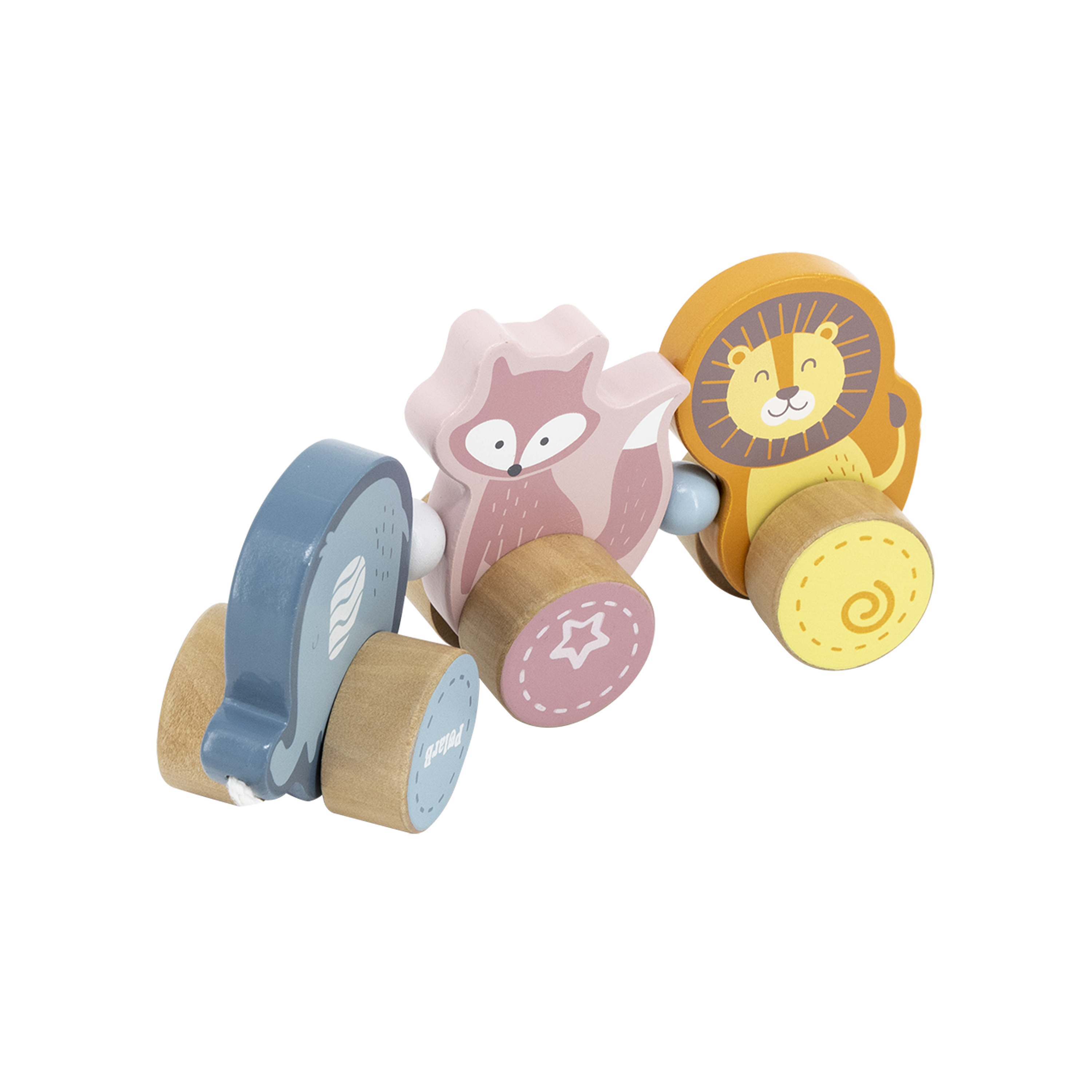 Viga 44023 PolarB Przyjaciele z Zoo do ciągnięcia — zdjęcie 2