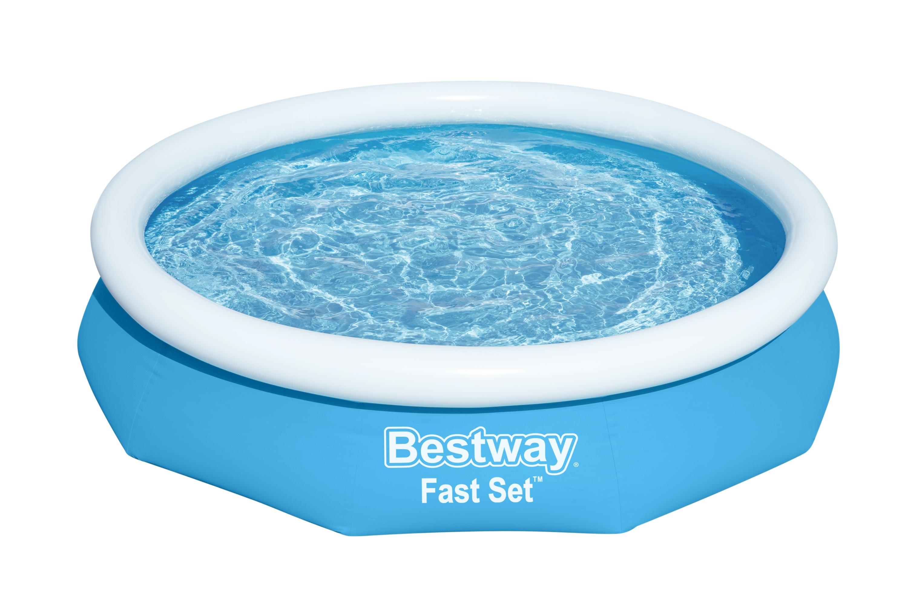 Bestway 57458 bassein Fast Set z pompa filtracyjna 3.05m x 66cm