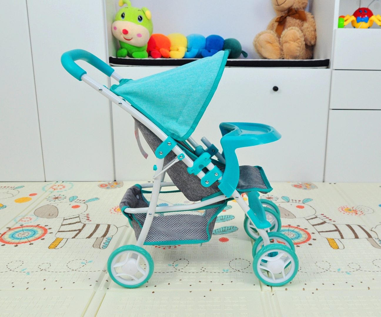 Milly Mally Wózek dla lalek Kate Prestige Mint — zdjęcie 7